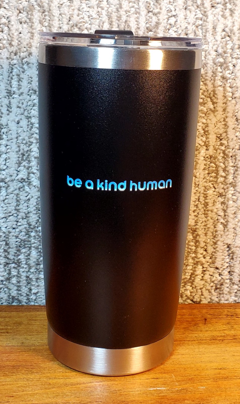 20 oz Insulated Stainless Steel Stillwater Tumbler (Black) - Image 3