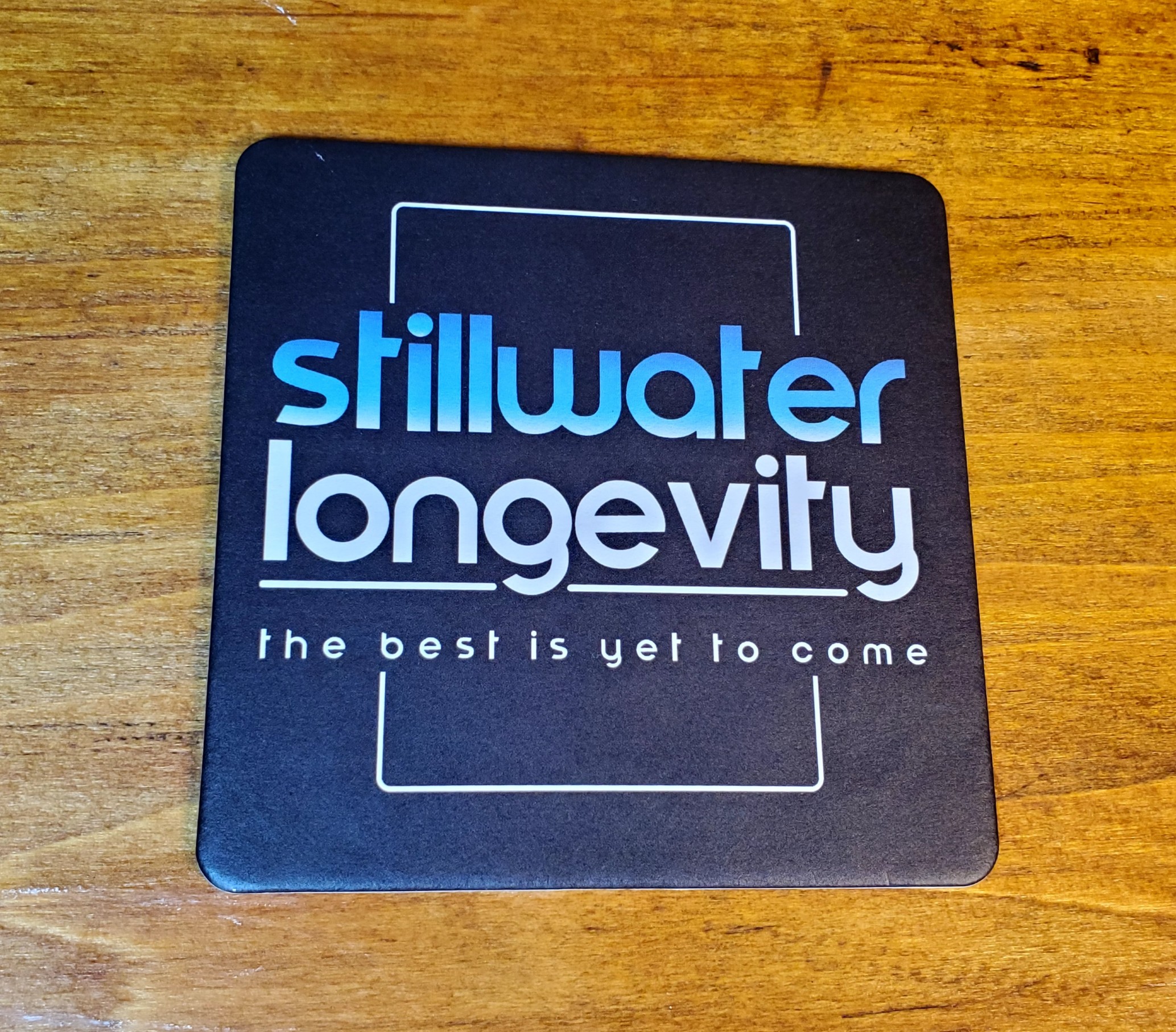 Stillwater Square Branded Coaster (Black) - Image 2