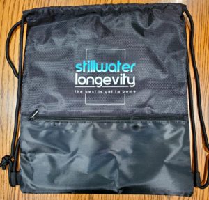 Oxford Waterproof Drawstring Backpack (Black)